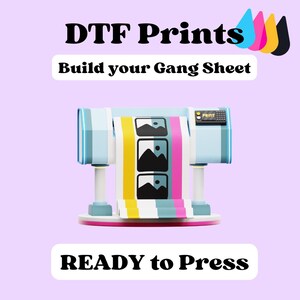 DTF Transfer, Full Color Custom DTF Print, High Quality, Ready To Press Transfers, Wholesale Dtf Print, Custom Heat Transfer, Direct To Film