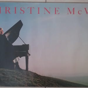 Christine McVie – 23x35 Rare solo poster