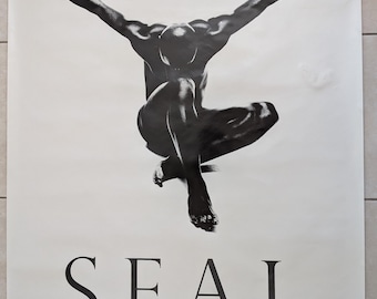 SEAL Giant 60x42 Promotional poster for his debut album