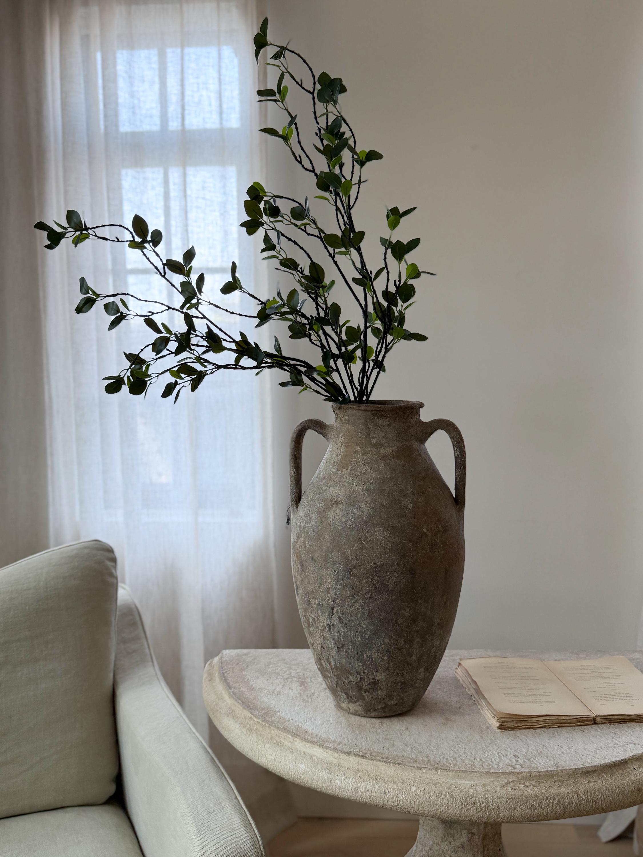 Old Terracotta Vase - Etsy