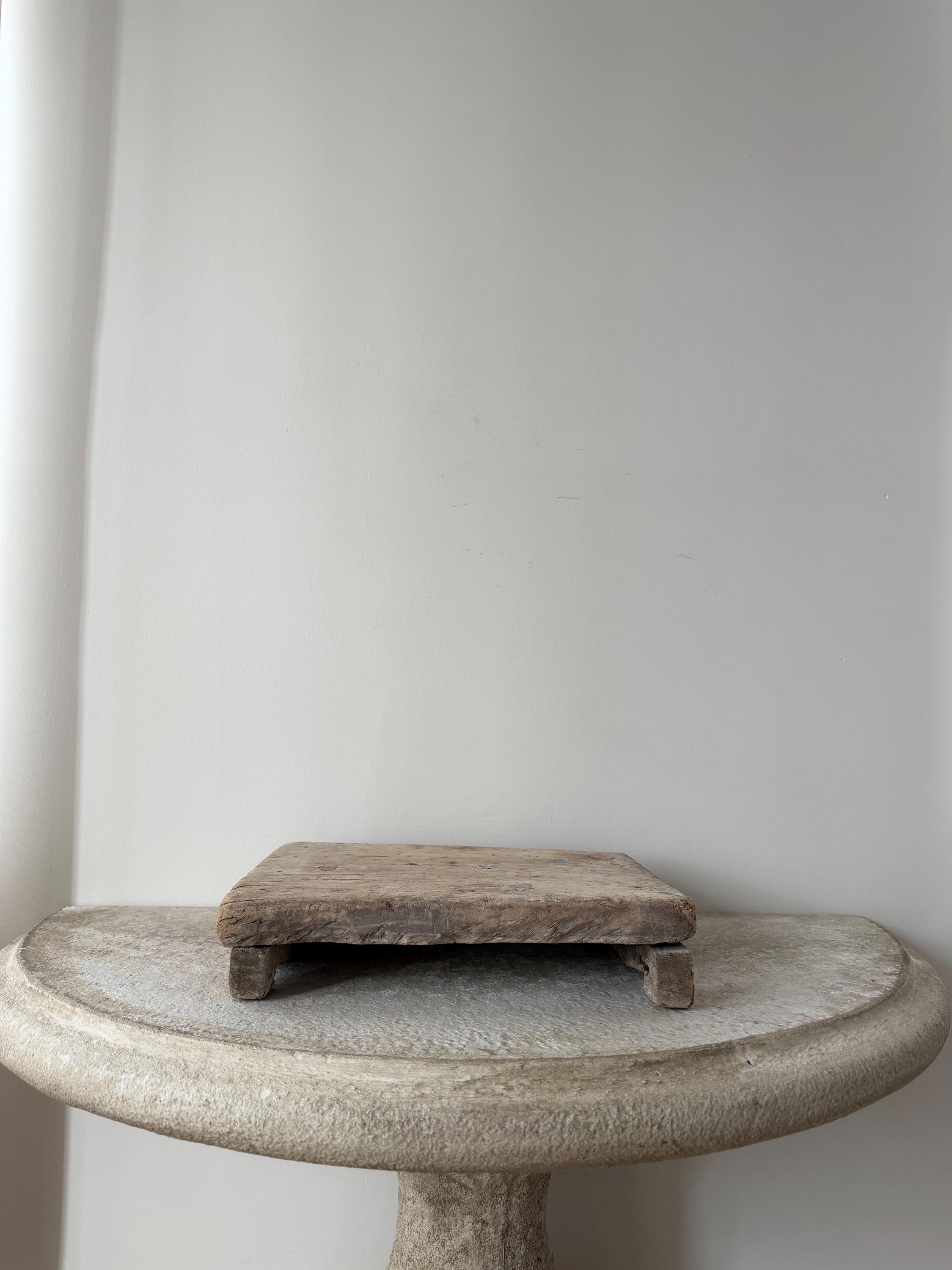 Vintage Indian Bajot Wooden Riser | Vintage Kitchen Riser | Primitive ...