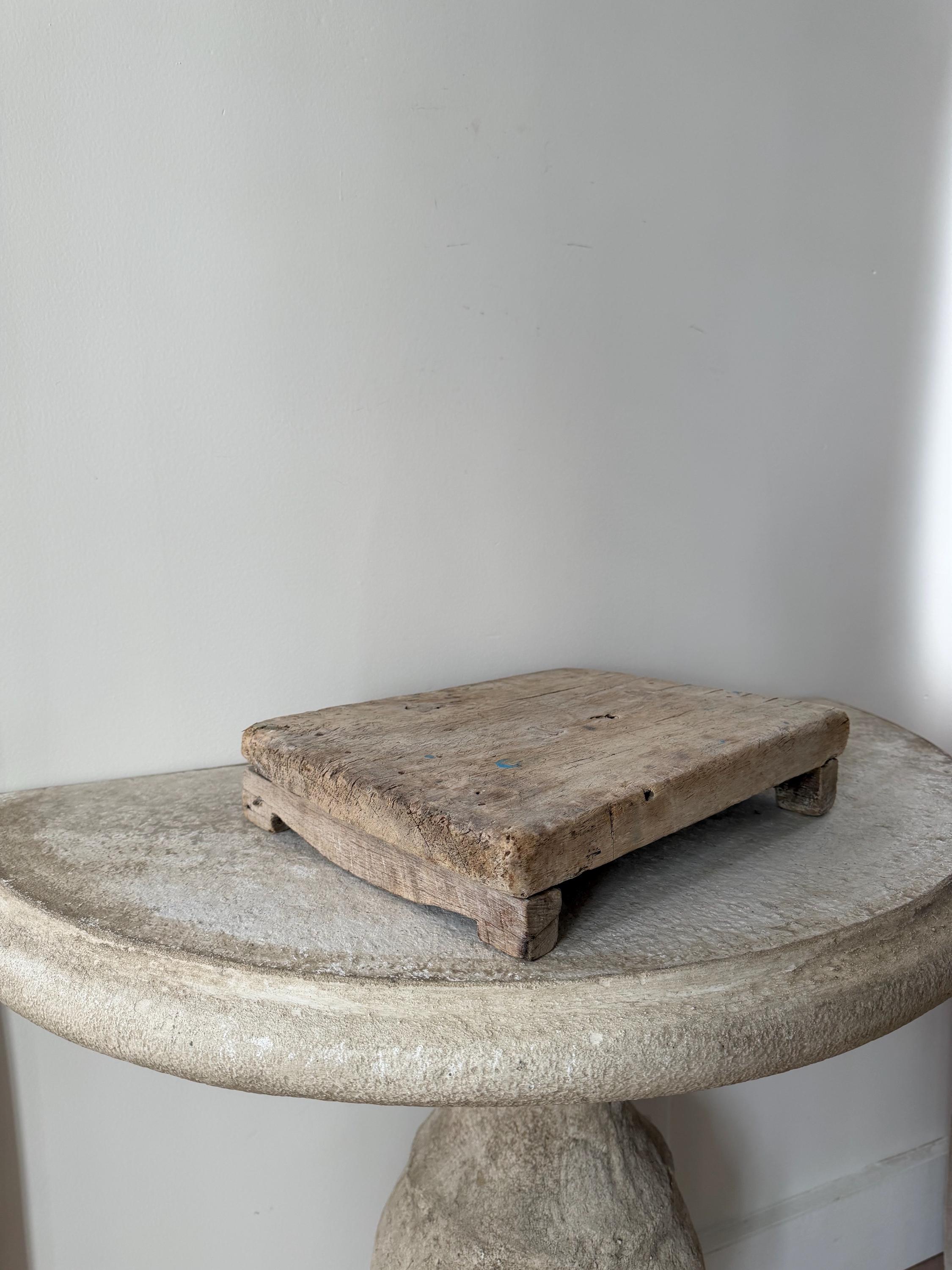 Vintage Indian Bajot Wooden Riser | Vintage Kitchen Riser | Primitive ...