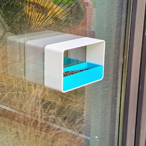 3D Printed Window Bird Feeder: Modern PLA Eco Feeder