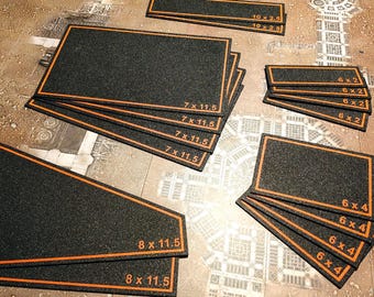 Warhammer 40K Terrain Bases Set – 11e editie compatibele Battlefield Layout Kit