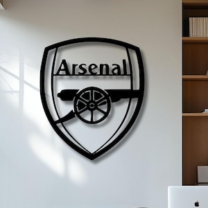 Arsenal Metal Wall Art, Arsenal Fans Birthday Gift,Arsenal Best Fan Gift , Arsenal Metal Sign,Arsenal Sign Home Decor