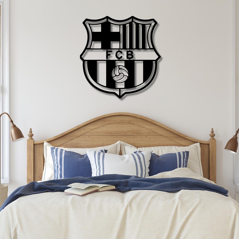 Barcelona Metal Wall Art, Barcelona Fans Birthday Gift,barcelona Metal ...