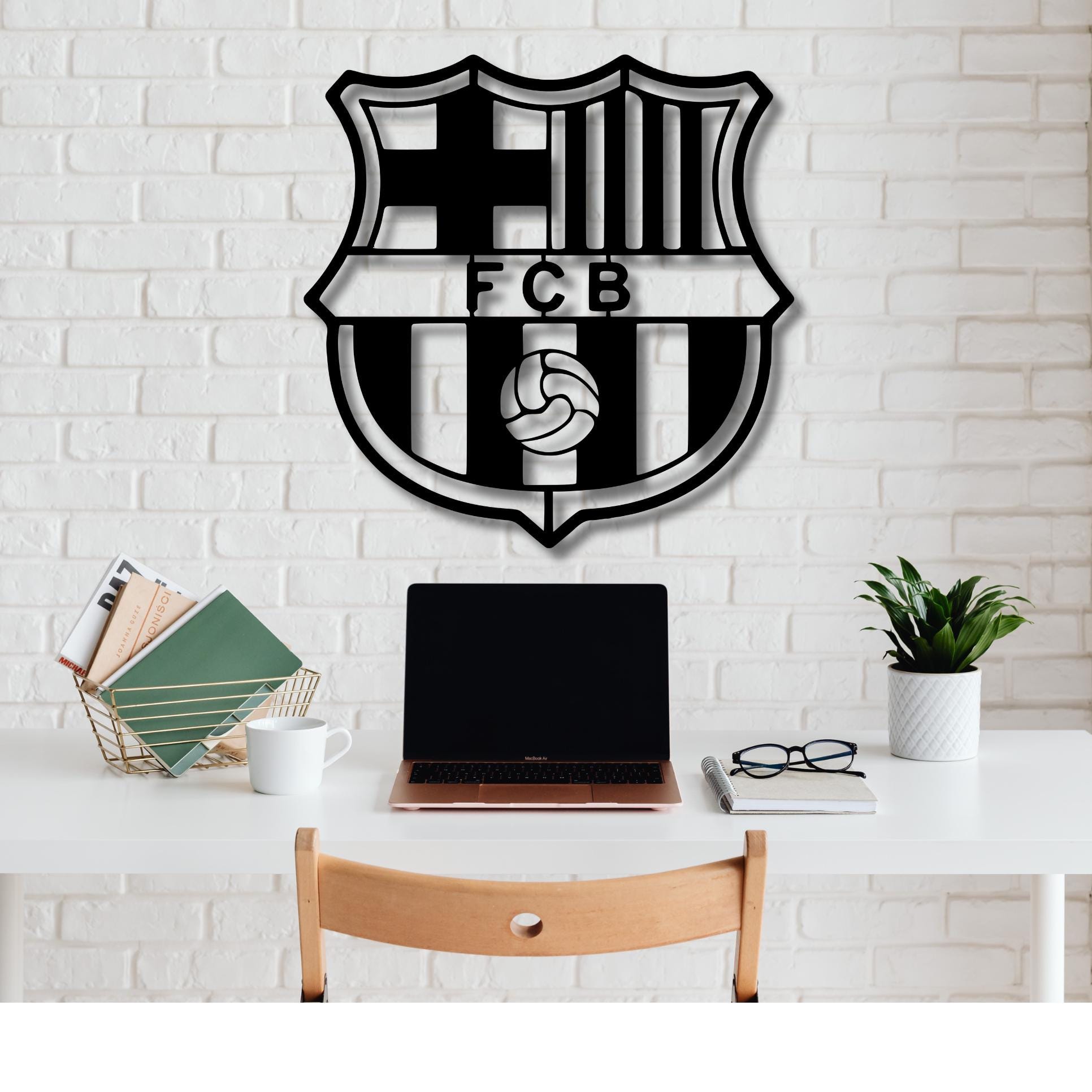 Barcelona Metal Wall Art, Barcelona Fans Birthday Gift,barcelona Metal ...
