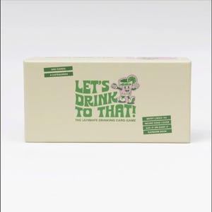 Let's Drink To That | 500 Cards, 4 Games in One! Drinking Party Game for Adults | Ultimate Party Card Games for Pre-Drinks & House Parties