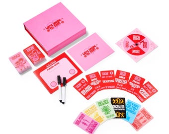 Couples Valentines Day Drinking Card Game | Tipsy Charades, Truth or Dare | Valentines, Anniversaries, Date Nights & More!