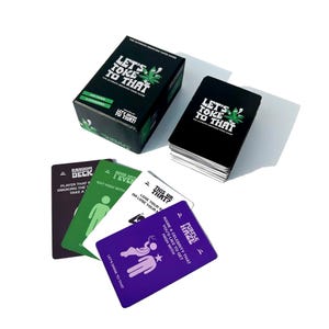 Stoner Edition Card Game, Trippy Conversation Starters, Smoke Challenges