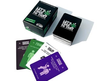 Stoner Edition Card Game, Trippy Conversation Starters, Smoke Challenges