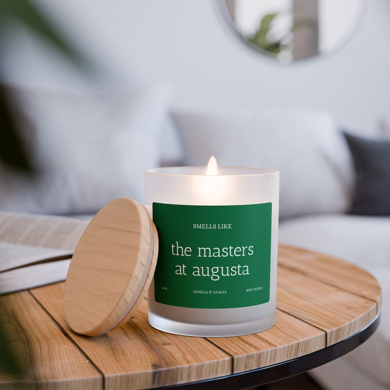 Vela de soja con el aroma de los Masters de Augusta imagen 1