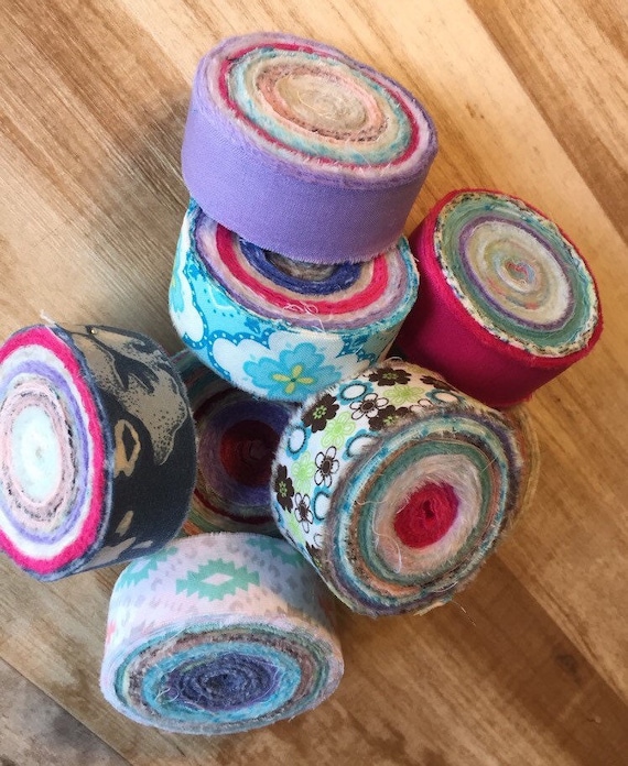 Rag Rug Fabric Strips 60 Yds Locker Hooking Toothbrush Rug - Etsy