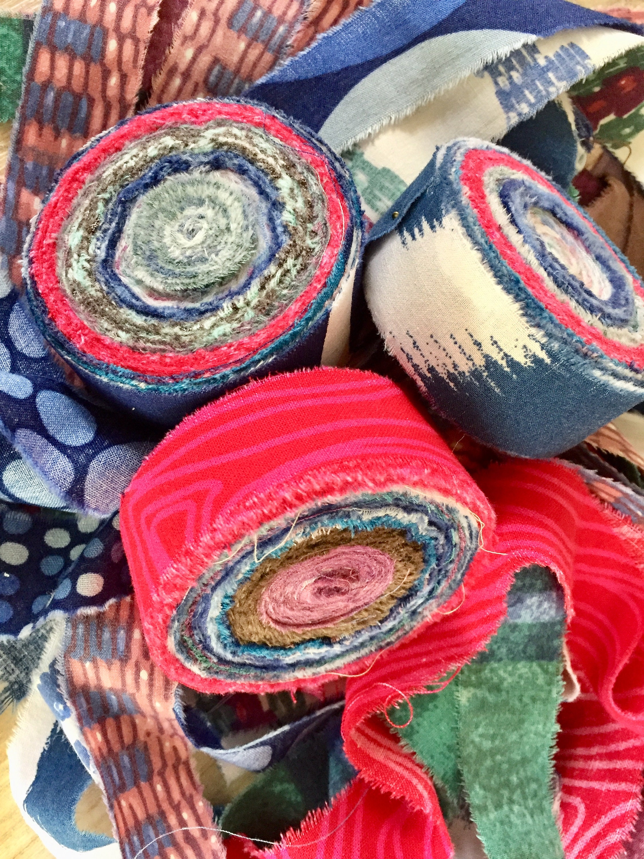 Rag Rug Fabric Strips Toothbrush Rug Yarn Banner Strips Amish Knot