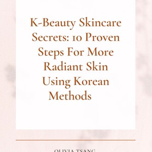 K-beauty Skincare Secrets - Etsy