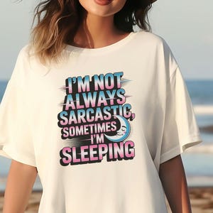 Koszulka z sarkastycznym błędem: neonowa, zabawna grafika