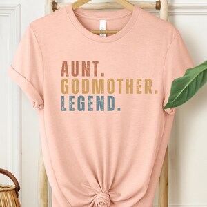 Auntie Godmother Shirt, Godparent Shirt,  Funny Godparent Gift, Godmother Shirt, Personalized Gift, Aunt Gift, Godmama Tee, Aunt Godmama Tee