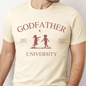 Godfather Shirt, Godfather Gift, Father&#39;s Day shirt, Godfather To Be Gift, Godparent Shirt,  Funny Godparent Gift, Godfather Proposal