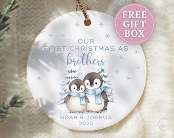 Big Brother Ornament, Custom Big Brother Christmas Ornament for Big Brother New Big Brother Announcement Gift for Big Brother Keepsake
