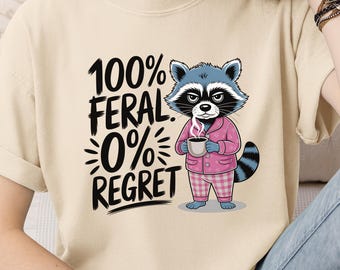 Feral Mom Shirt, Comfort Colors Tee, Feral Moms Social Club, Funny Mom Life Shirt, Trendy Mom Apparel, Sarcastic Graphic Tee, Gift for Mom