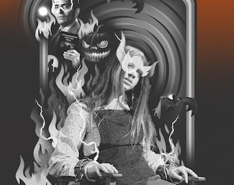 Late Night with the Devil Film Poster Print