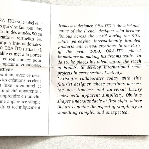 Christofle (925) Circle Pendant w/ Silk Cord! - image 8