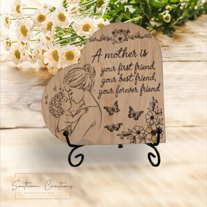 Mother&#39;s Heart Plaque