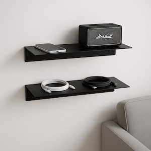 metal shelf, black metal shelf, black shelf, loft shelf