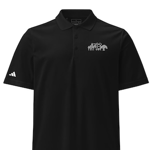 Polo de golf Adidas® Signature 4 Park Icons / Camisa Performance Resort / Colección Minimal Park