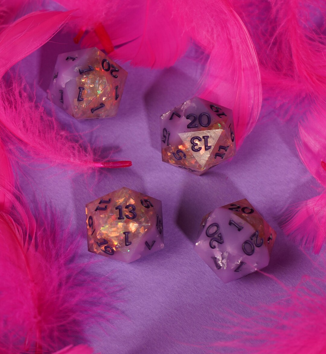 Blessed & Cursed D20 Dice – Funny Dnd Gamer Props, Dungeon Master Props ...