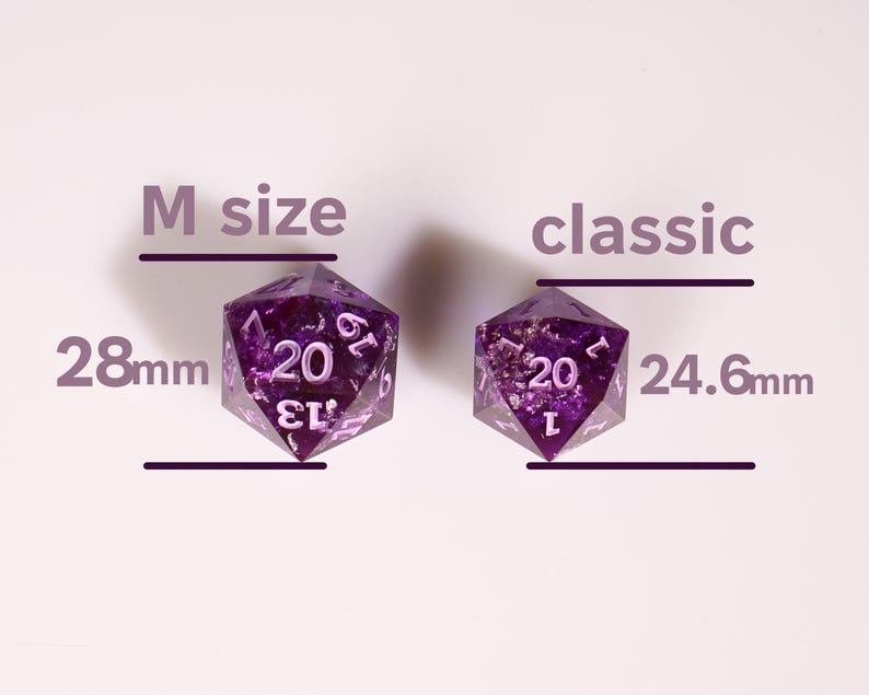 Blessed & Cursed D20 Dice – Funny Dnd Gamer Props, Dungeon Master Props ...