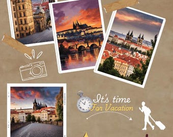 Travel destination check list Prague edition