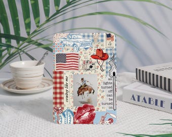 Cowboy Kindle Case with Auto Wake/Sleep,Paperwhite 2024 /2022Cover,Paperwhite 7/6/5,Kindle 12/11/10th with Strap