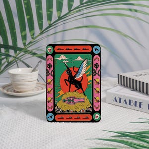 Tarot Beast Kindle Case with Auto Wake/Sleep,Paperwhite 2024 /2022Cover,Paperwhite 7/6/5,Kindle 12/11/10th with Strap