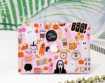 Spooky Season Custom New Macbook Case Personalized For Macbook Pro 16/14 2024, Mac Air 15 13 11, MacBook12, MacBook Pro13, MacBook Ret 15/13