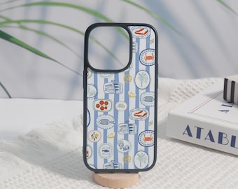 Dining Table iPhone 16 Case, iPhone 16 15 14 13 12 11 Pro Max Soft Case, iPhone16 15 14 13 12 11 X, iPhone 16 15 14 Plus Case,Cover Gift