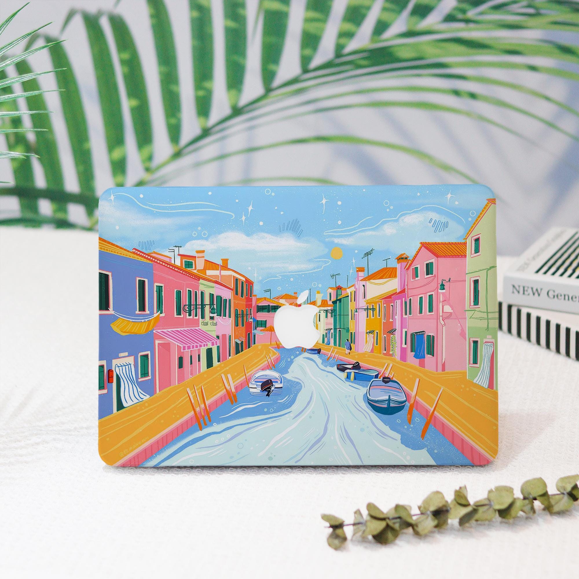 Coastal towns Personalized case, MacBook Pro 16/14 2024, MacBook Air15, MacBook 12, MacBook Air 13 Air 11, MacBook Pro 13, MacBook Ret 15/13