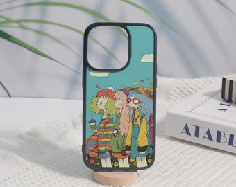 Manga Girl iPhone 16 Case, iPhone 16 15 14 13 12 11 Pro Max Soft Case, iPhone16 15 14 13 12 11 X, iPhone 16 15 14 Plus Case,Cover Gift