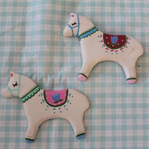 Horse Magnets, Decorative Fridge Magnets, Locker Accessories, Equestrian Gifts, Rustic Decor, Animal Lover Gift, Handmade, Unique Design