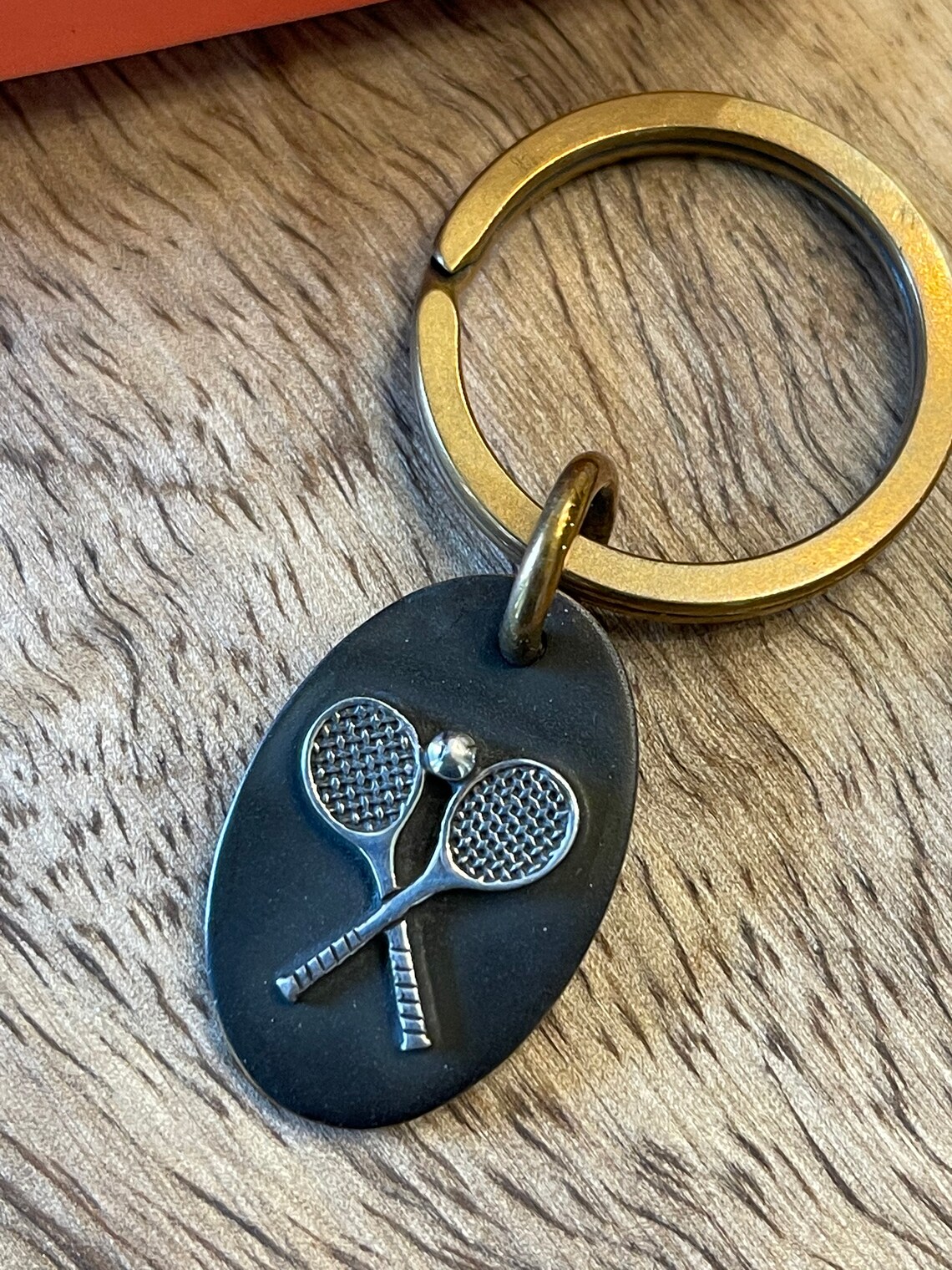 Rare Retired James Avery Tennis Racket Key Chain Etsy
