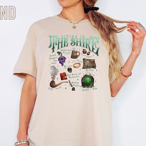 The Shire Shirt, Lord Of The Ring Shirt, Second Breakfast Shirt, Fantasy Book Lover Tee, Fantasy Adventure Shirt