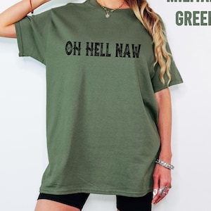 Oh Hell Naw T-shirt, Autism Awareness Tee, April Awareness Tee, Trendy Fashion Tee, Funny Quote Shirt, Casual Wear Shirt