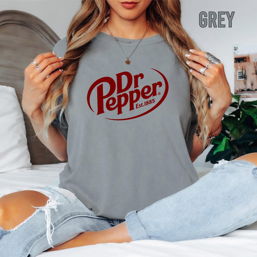 Dr. Pepper Est 1885 T-shirt, Aesthetic Soda Tee, Trendy Soda Tee, Cool ...