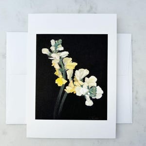 Snapdragon, Reach Floral Notecard