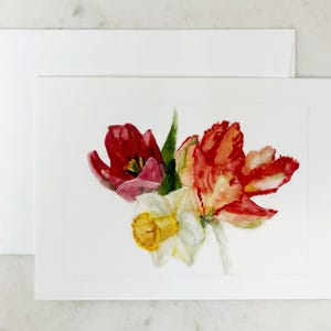 Mai Blumenstrauß Grußkarte