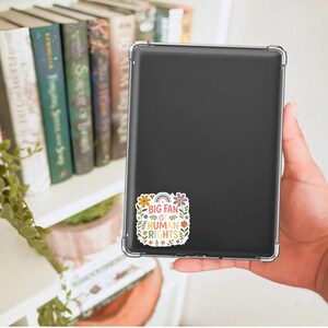 Human Rights Sticker Magnet, Floral Equality Kindness Inclusion immagine 3