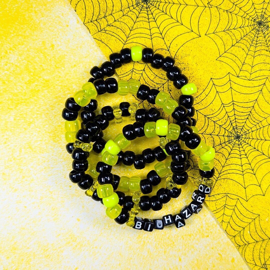 i love boobies! Kandi Bundle - Gothic Black - Bracelet and Choker main image 1