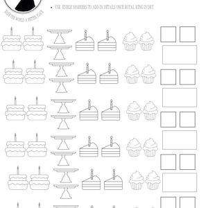 Royal Icing Transfer Templates