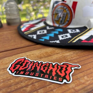Red GoingHot Industries decal