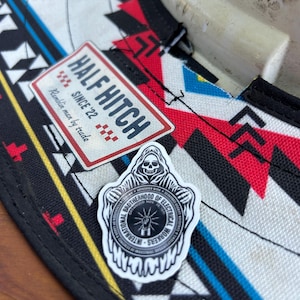 Hardhat sticker Lineman IBEW Grim Reaper